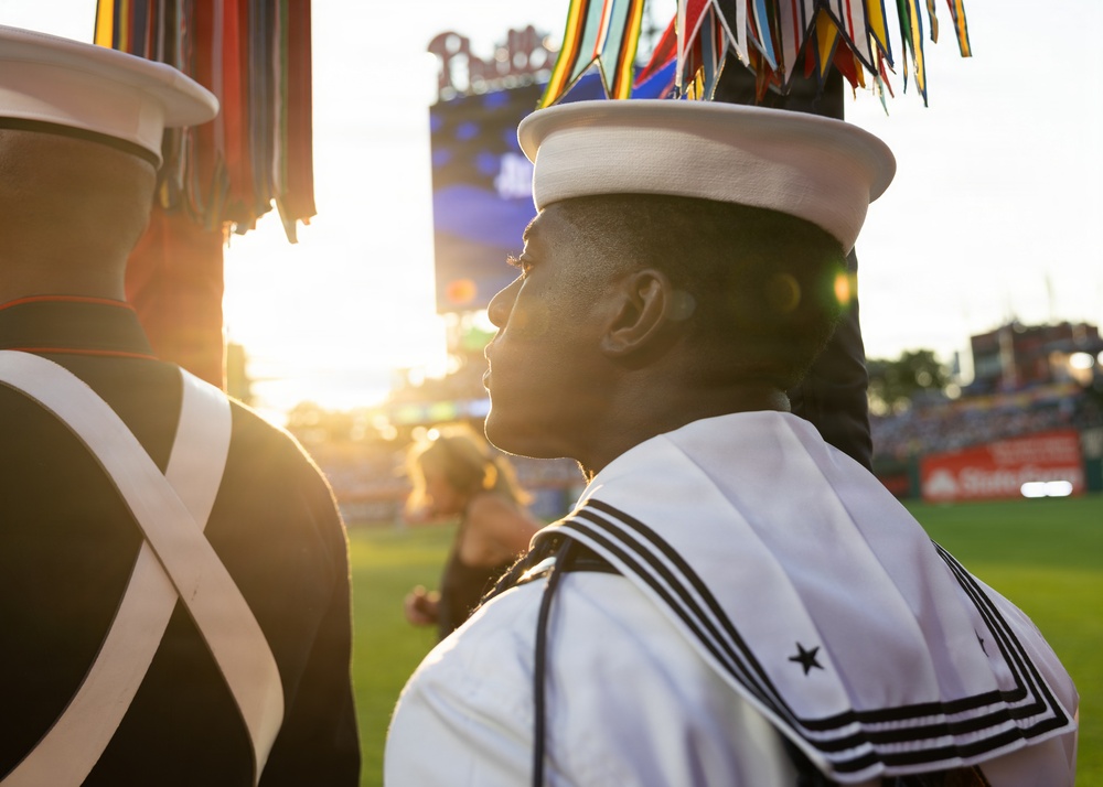 Service members support the 2026 Major League Baseball All-Star Game