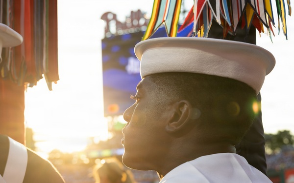 Service members support the 2026 Major League Baseball All-Star Game