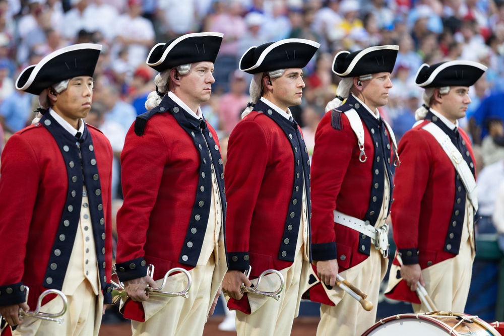 Service members support the 2026 Major League Baseball All-Star Game