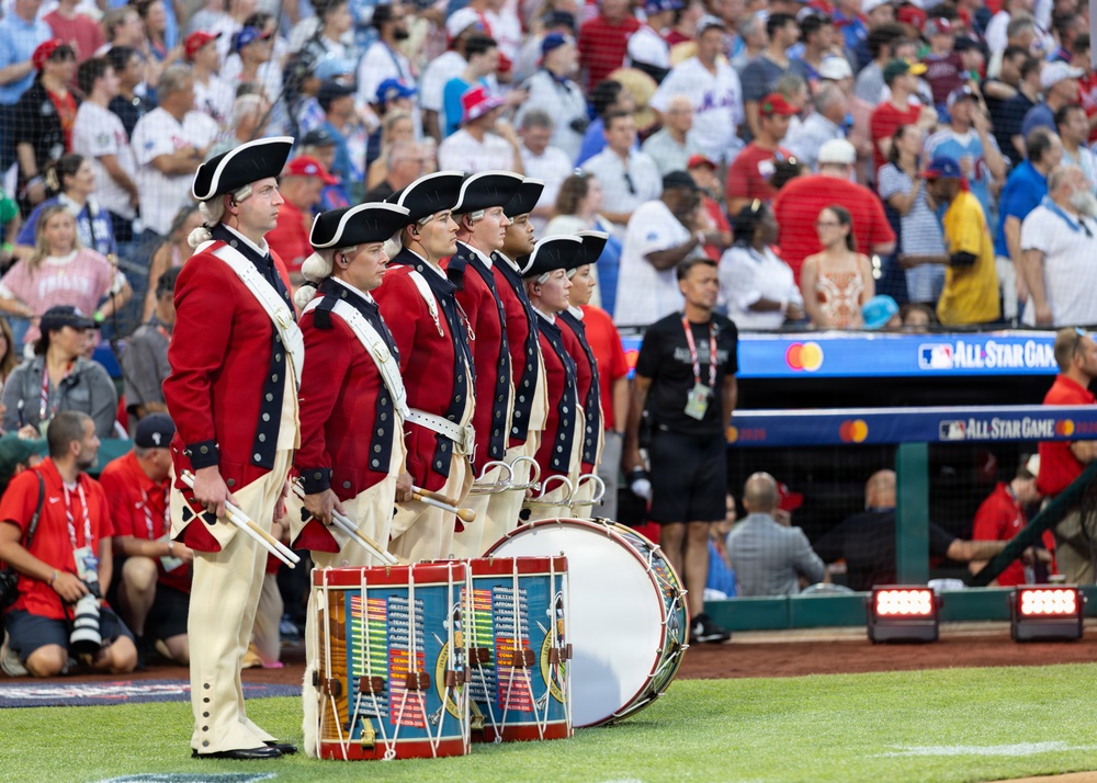 Service members support the 2026 Major League Baseball All-Star Game