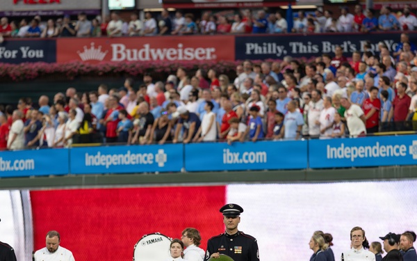 Service members support the 2026 Major League Baseball All-Star Game