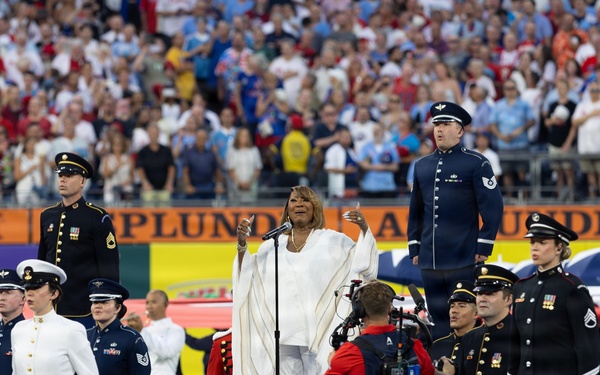 Service members support the 2026 Major League Baseball All-Star Game