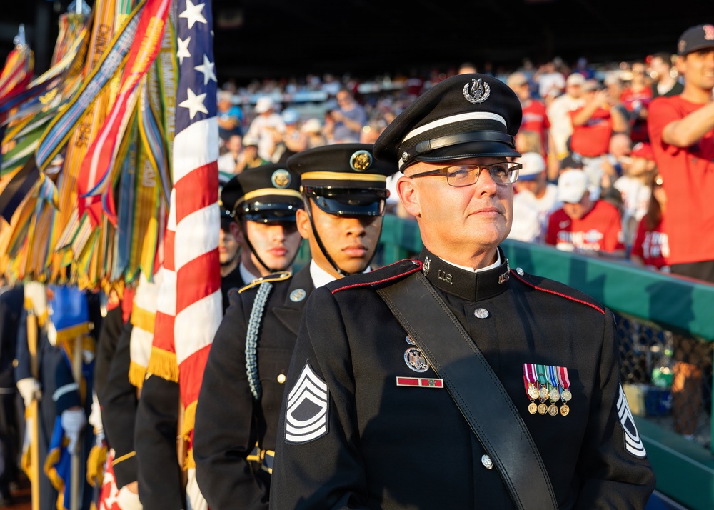 Service members support the 2026 Major League Baseball All-Star Game