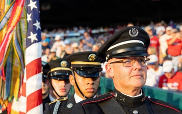 Service members support the 2026 Major League Baseball All-Star Game