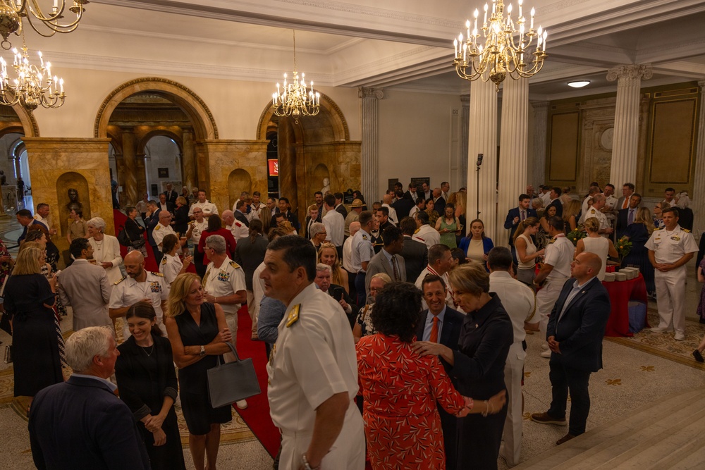 Marines Visit Massachusetts State House