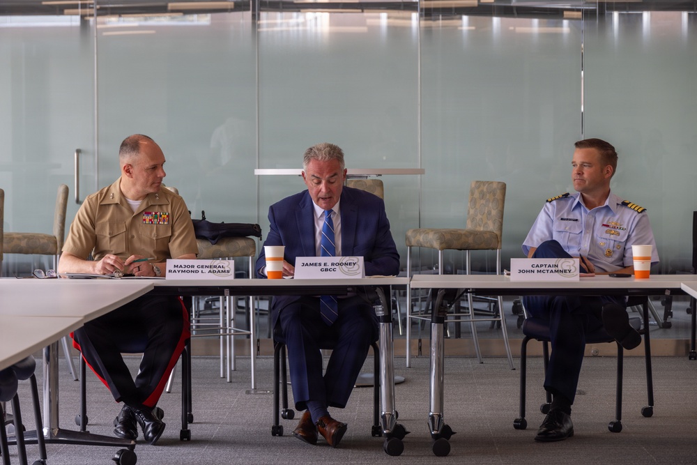 Marines Visit Greater Chamber of Commerce