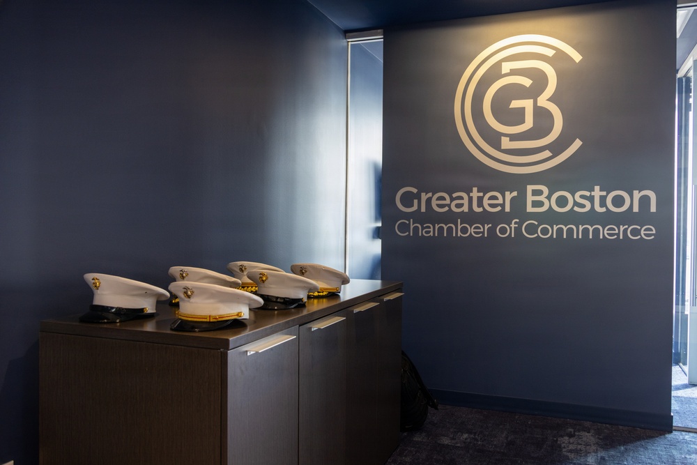 Marines Visit Greater Chamber of Commerce