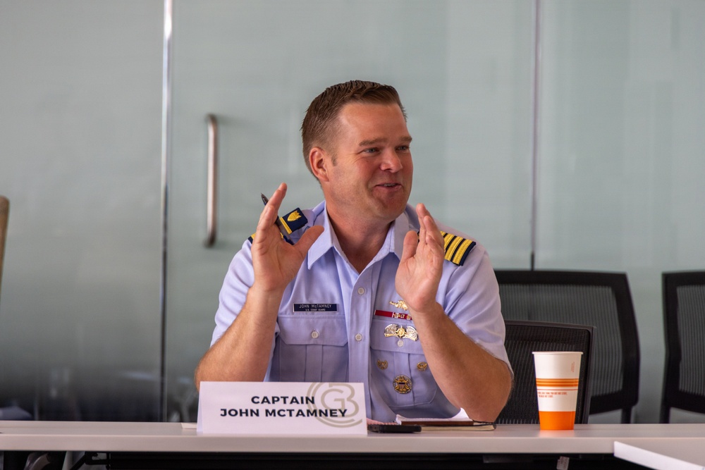 Marines Visit Greater Chamber of Commerce