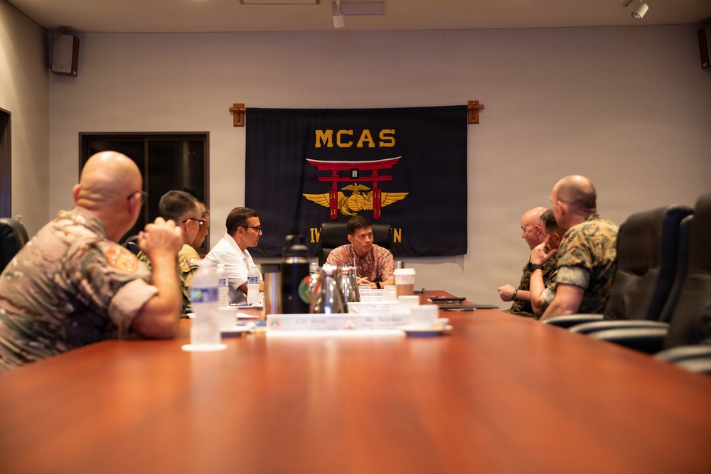 MARFORPAC SES, Australian Defence Force, Japan Ground Self-Defense Force, United Kingdom Royal Marines, French Army MCAS Iwakuni Visit