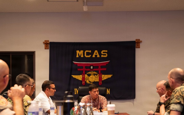 MARFORPAC SES, Australian Defence Force, Japan Ground Self-Defense Force, United Kingdom Royal Marines, French Army MCAS Iwakuni Visit