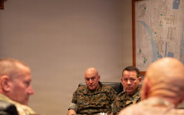 MARFORPAC SES, Australian Defence Force, Japan Ground Self-Defense Force, United Kingdom Royal Marines, French Army MCAS Iwakuni Visit