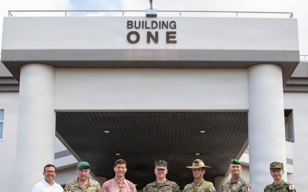 MARFORPAC SES, Australian Defence Force, Japan Ground Self-Defense Force, United Kingdom Royal Marines, French Army MCAS Iwakuni Visit
