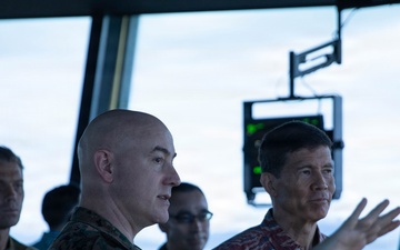 MARFORPAC SES, Australian Defence Force, Japan Ground Self-Defense Force, United Kingdom Royal Marines, French Army MCAS Iwakuni Visit