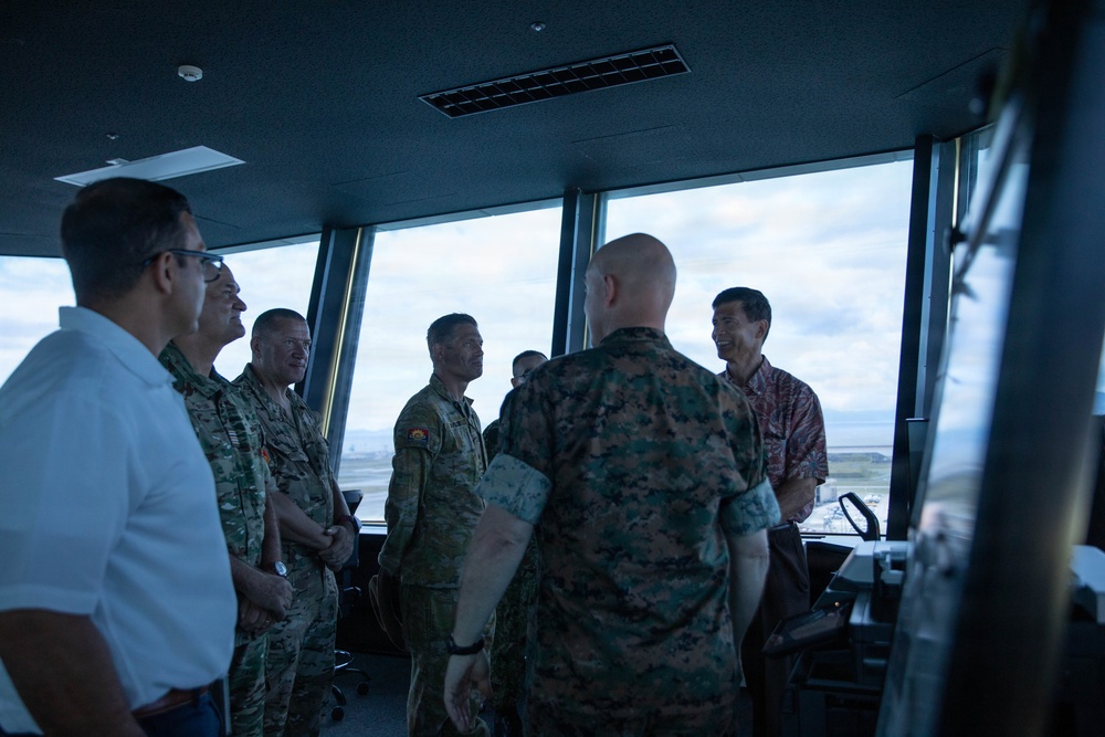 MARFORPAC SES, Australian Defence Force, Japan Ground Self-Defense Force, United Kingdom Royal Marines, French Army MCAS Iwakuni Visit