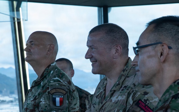MARFORPAC SES, Australian Defence Force, Japan Ground Self-Defense Force, United Kingdom Royal Marines, French Army MCAS Iwakuni Visit