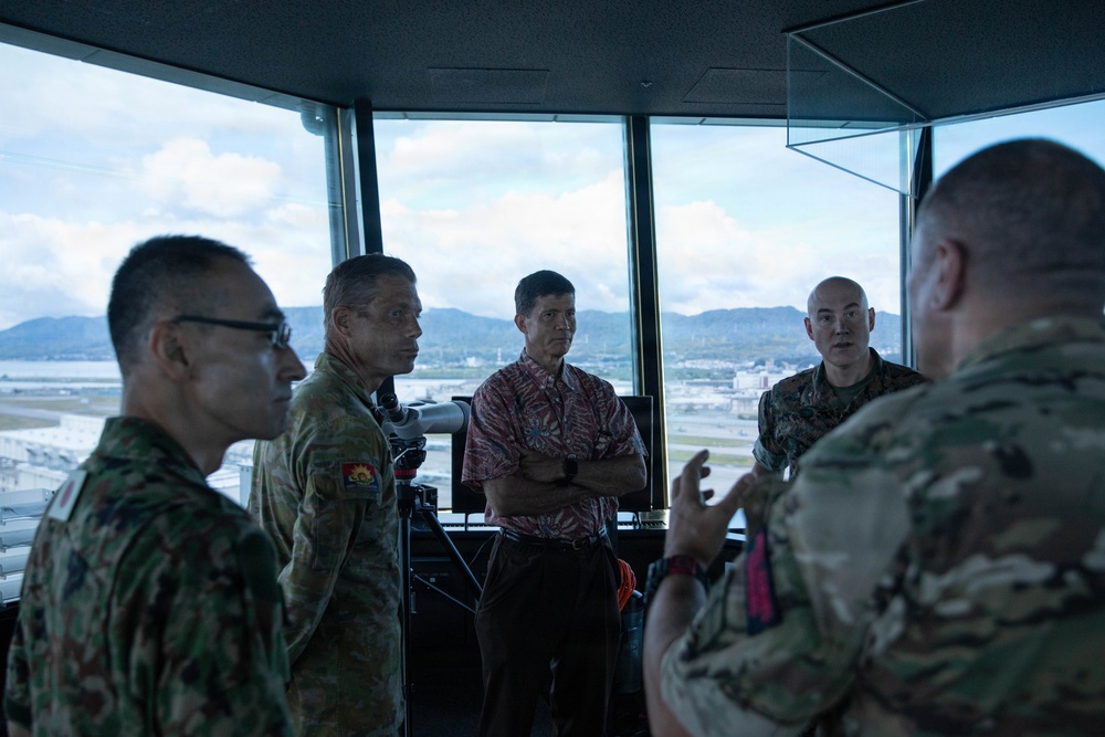 MARFORPAC SES, Australian Defence Force, Japan Ground Self-Defense Force, United Kingdom Royal Marines, French Army MCAS Iwakuni Visit