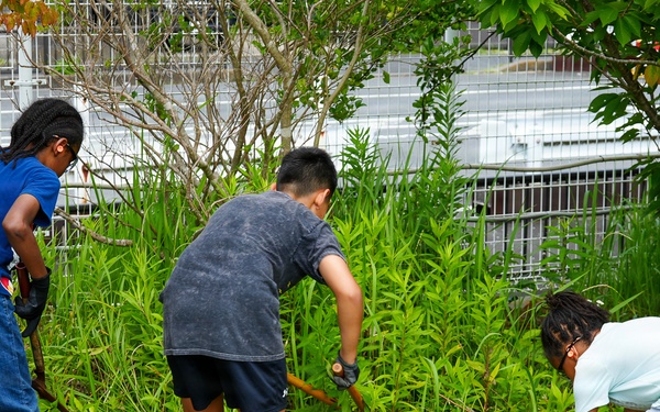 SRF-JRMC volunteers perform community service at Miura Shiratori-en