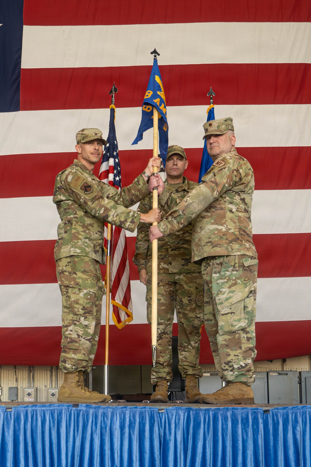 8th MXG activates 8th AMXS during assumption of command