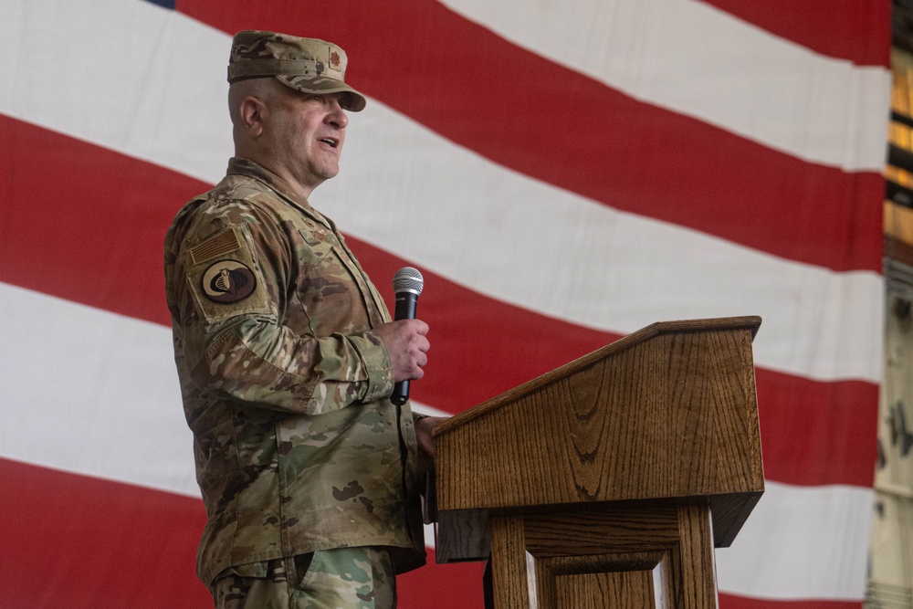 8th MXG activates 8th AMXS during assumption of command