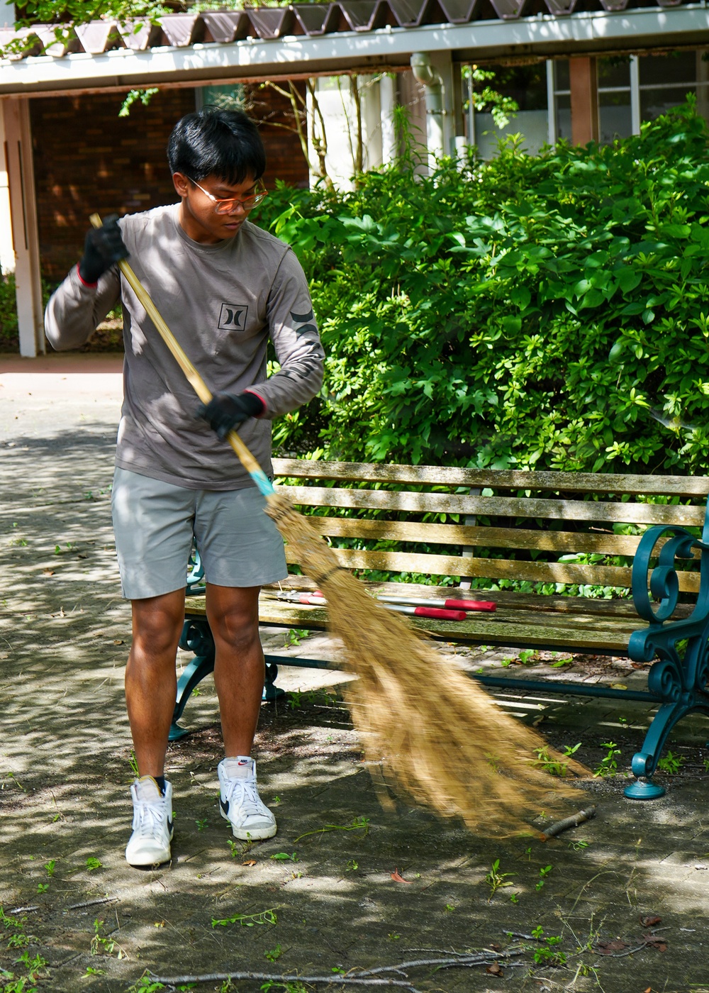 SRF-JRMC volunteers perform community service at Miura Shiratori-en