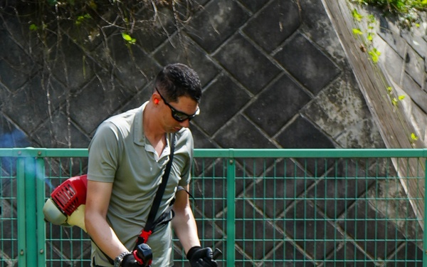 SRF-JRMC volunteers perform community service at Miura Shiratori-en