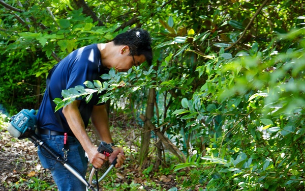 SRF-JRMC volunteers perform community service at Miura Shiratori-en