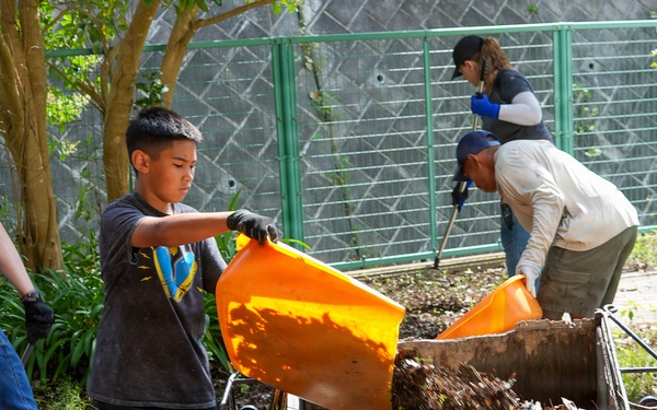 SRF-JRMC volunteers perform community service at Miura Shiratori-en