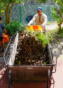 SRF-JRMC volunteers perform community service at Miura Shiratori-en