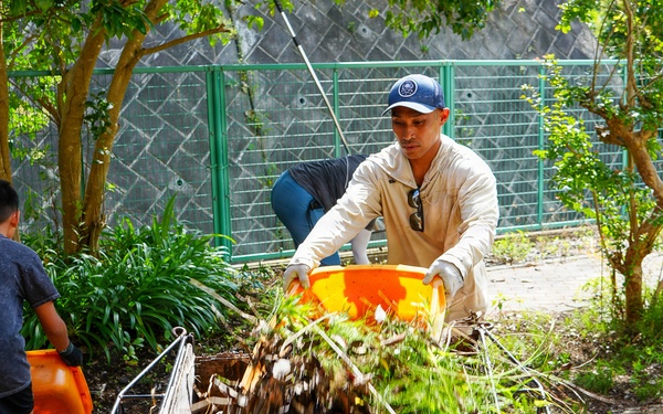 SRF-JRMC volunteers perform community service at Miura Shiratori-en