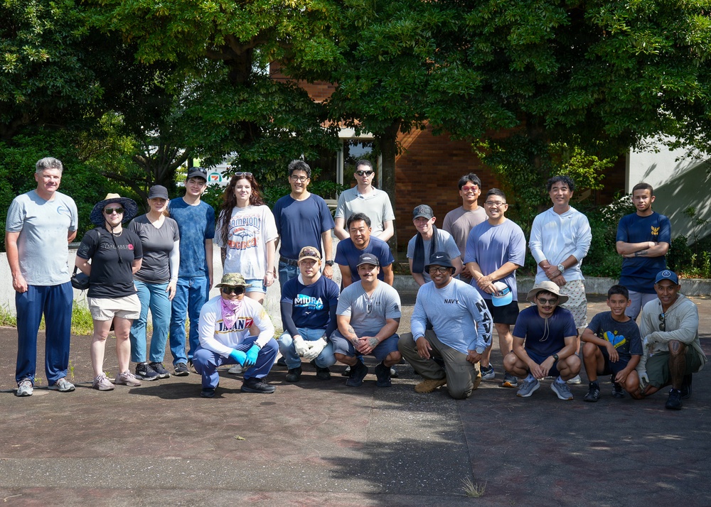 SRF-JRMC volunteers perform community service at Miura Shiratori-en