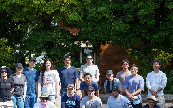 SRF-JRMC volunteers perform community service at Miura Shiratori-en