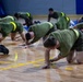 U.S. Marines commence PT during Inaugural Marine Corps Air Station Iwakuni Sergeants Course