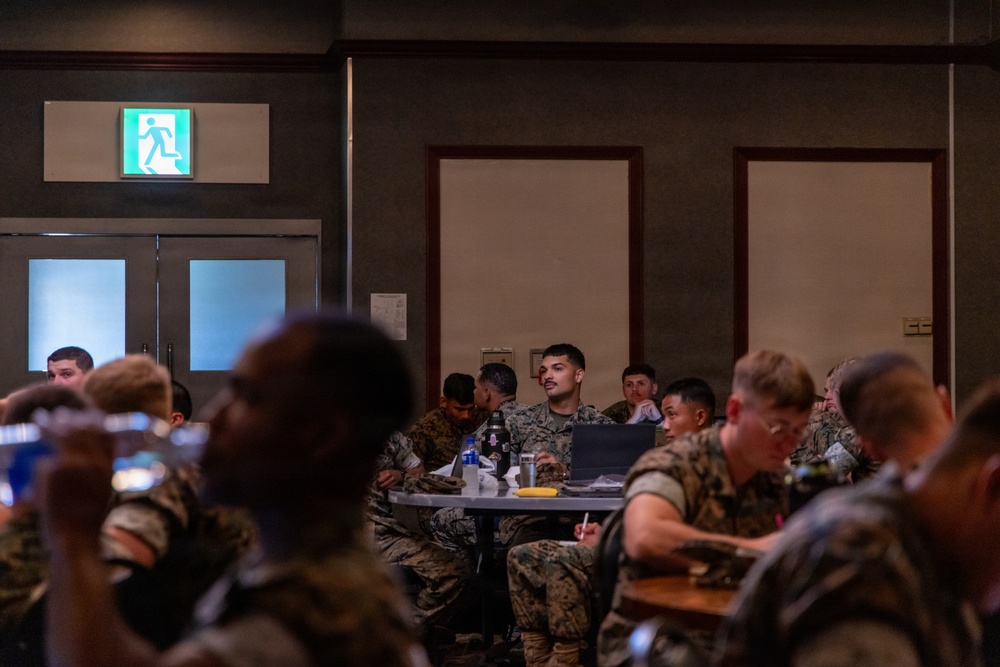 NCO’s expand their knowledge during Inaugural Marine Corps Air Station Iwakuni Sergeants Course