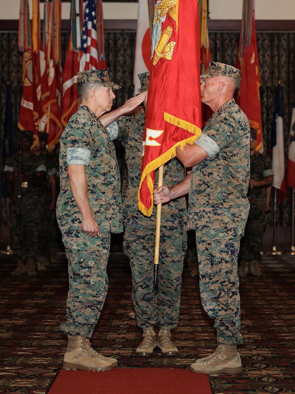 Lt. Gen. Turner relinquishes command of III Marine Expeditionary Force to Lt. Gen. Watson