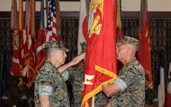 Lt. Gen. Turner relinquishes command of III Marine Expeditionary Force to Lt. Gen. Watson