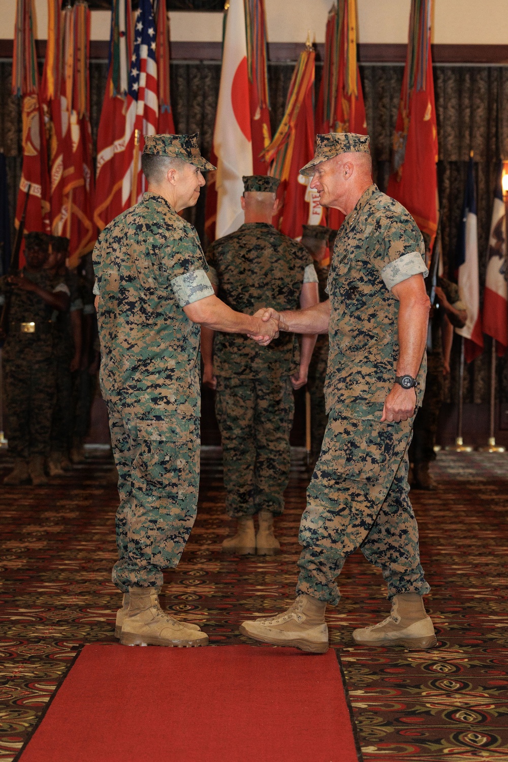 Lt. Gen. Turner relinquishes command of III Marine Expeditionary Force to Lt. Gen. Watson