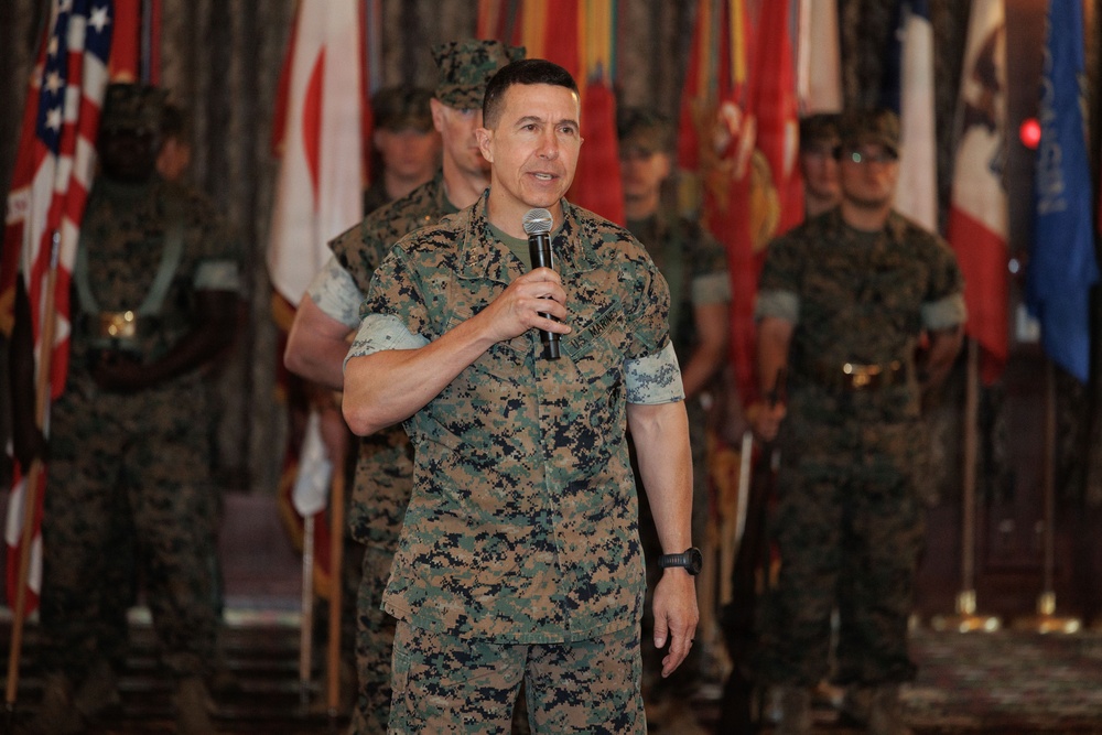 Lt. Gen. Turner relinquishes command of III Marine Expeditionary Force to Lt. Gen. Watson