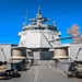 Philippine Navy Miguel Malvar fires its 76 mm main gun for a Naval Surface Fire Support during RIMPAC 26