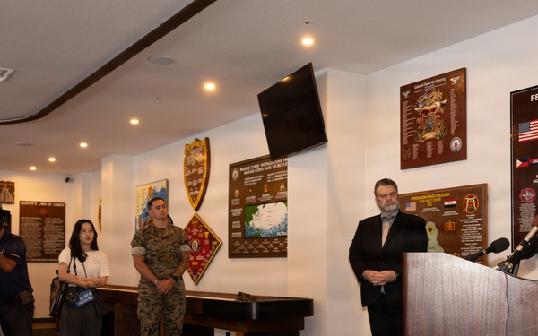 Lt. Gen. Watson Holds a Press Conference after Assuming Command of III Marine Expeditionary Force