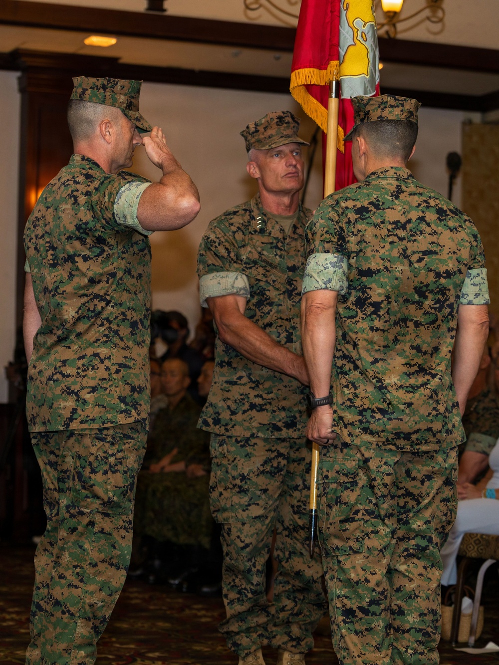 Lt. Gen. Turner relinquishes command of III Marine Expeditionary Force to Lt. Gen. Watson