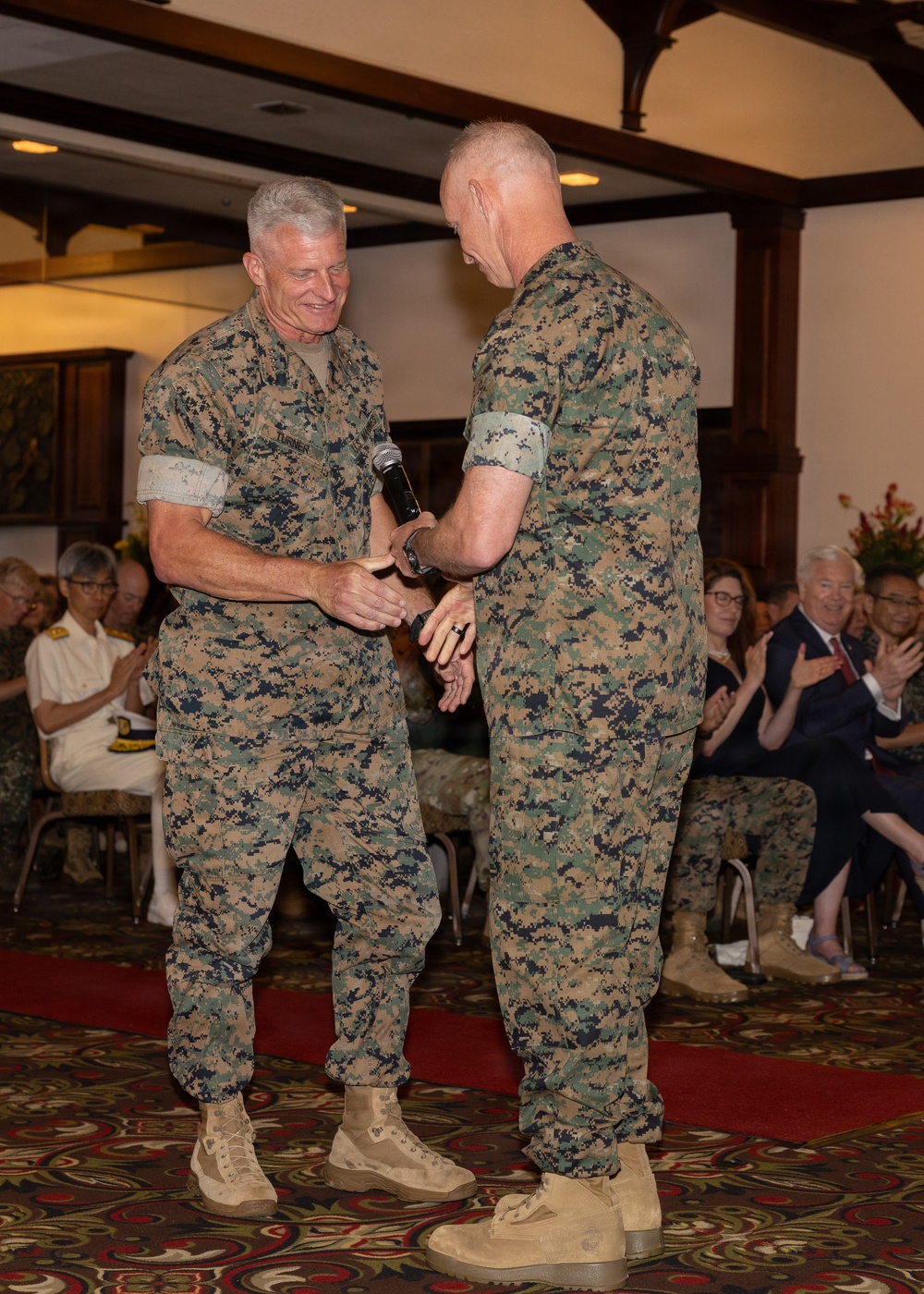 Lt. Gen. Turner relinquishes command of III Marine Expeditionary Force to Lt. Gen. Watson