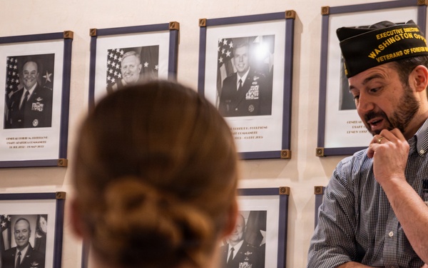 435th AGOW hosts Veterans of Foreign Wars at Ramstein