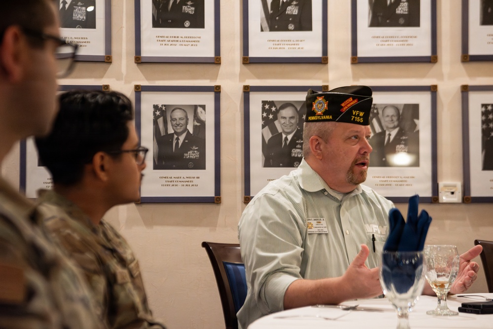 435th AGOW hosts Veterans of Foreign Wars at Ramstein