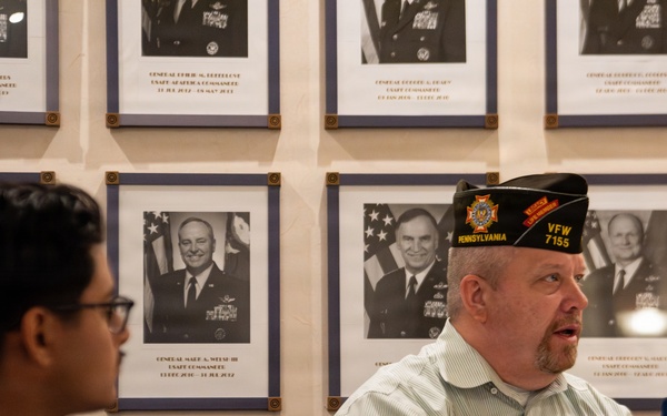 435th AGOW hosts Veterans of Foreign Wars at Ramstein