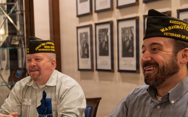 435th AGOW hosts Veterans of Foreign Wars at Ramstein
