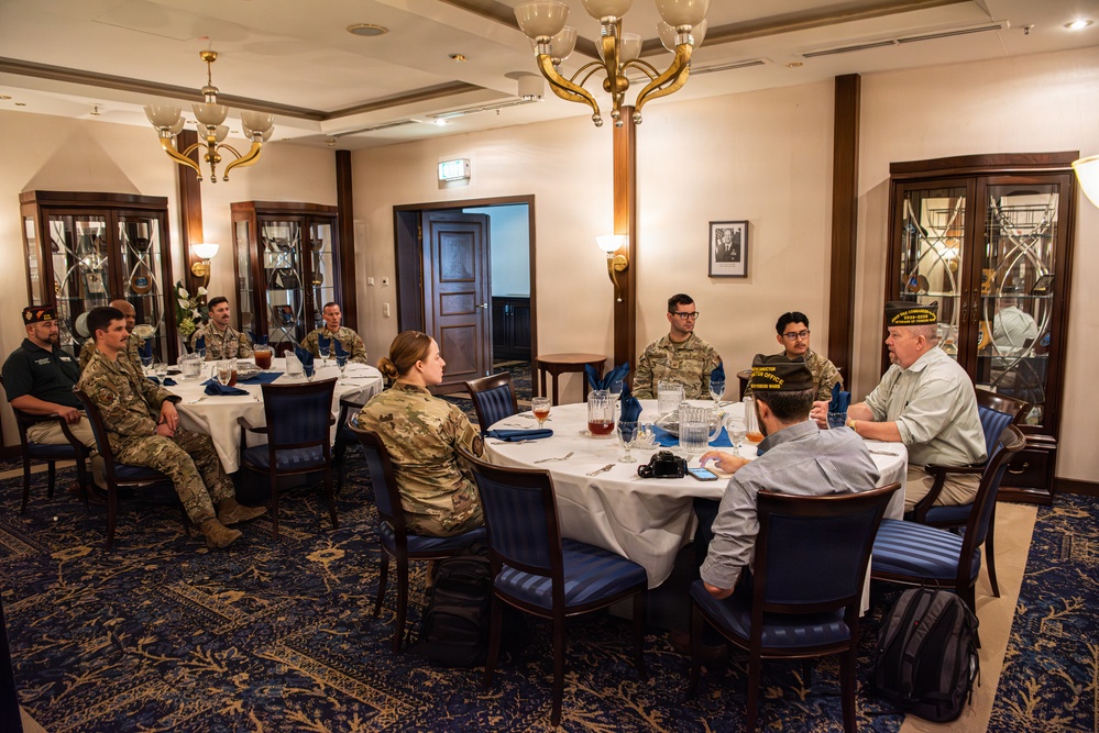 435th AGOW hosts Veterans of Foreign Wars at Ramstein