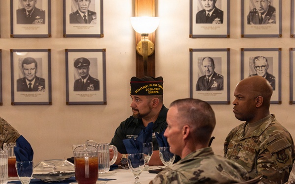 435th AGOW hosts Veterans of Foreign Wars at Ramstein