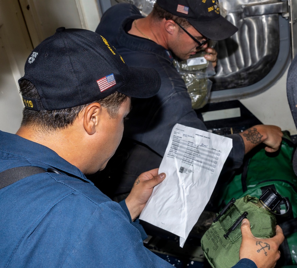 Delbert D. Black Conducts a Chemical Biological and Radiation Drill
