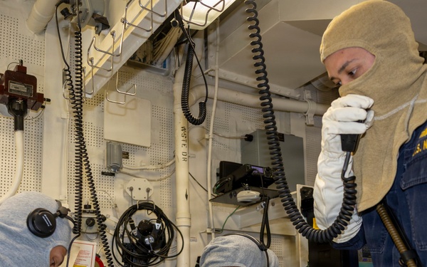 Delbert D. Black Conducts a Chemical Biological and Radiation Drill