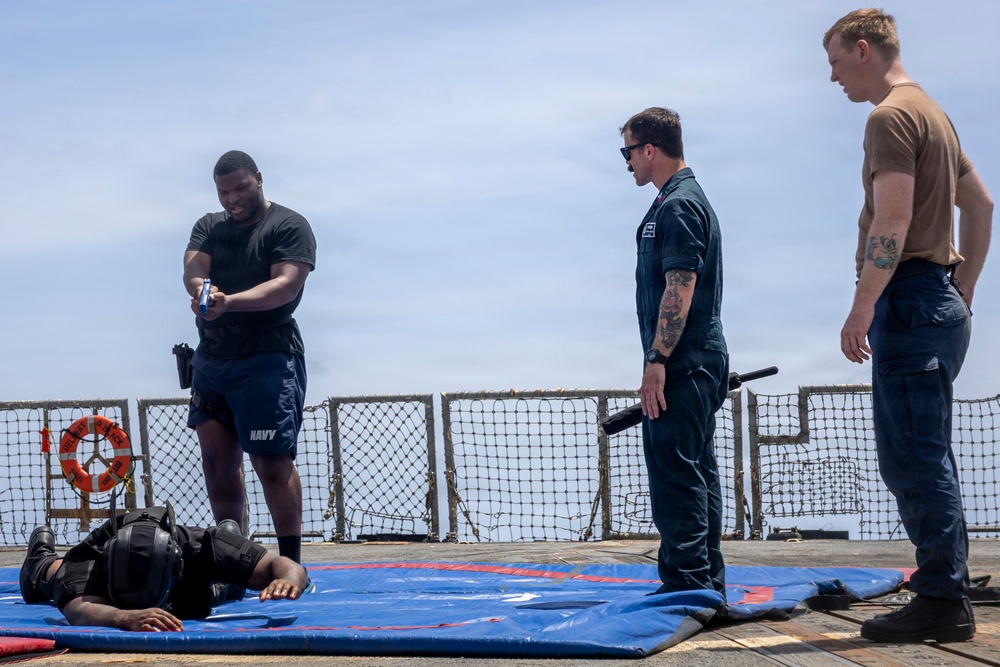 Delbert D. Black Conducts an SRF-B Training Course